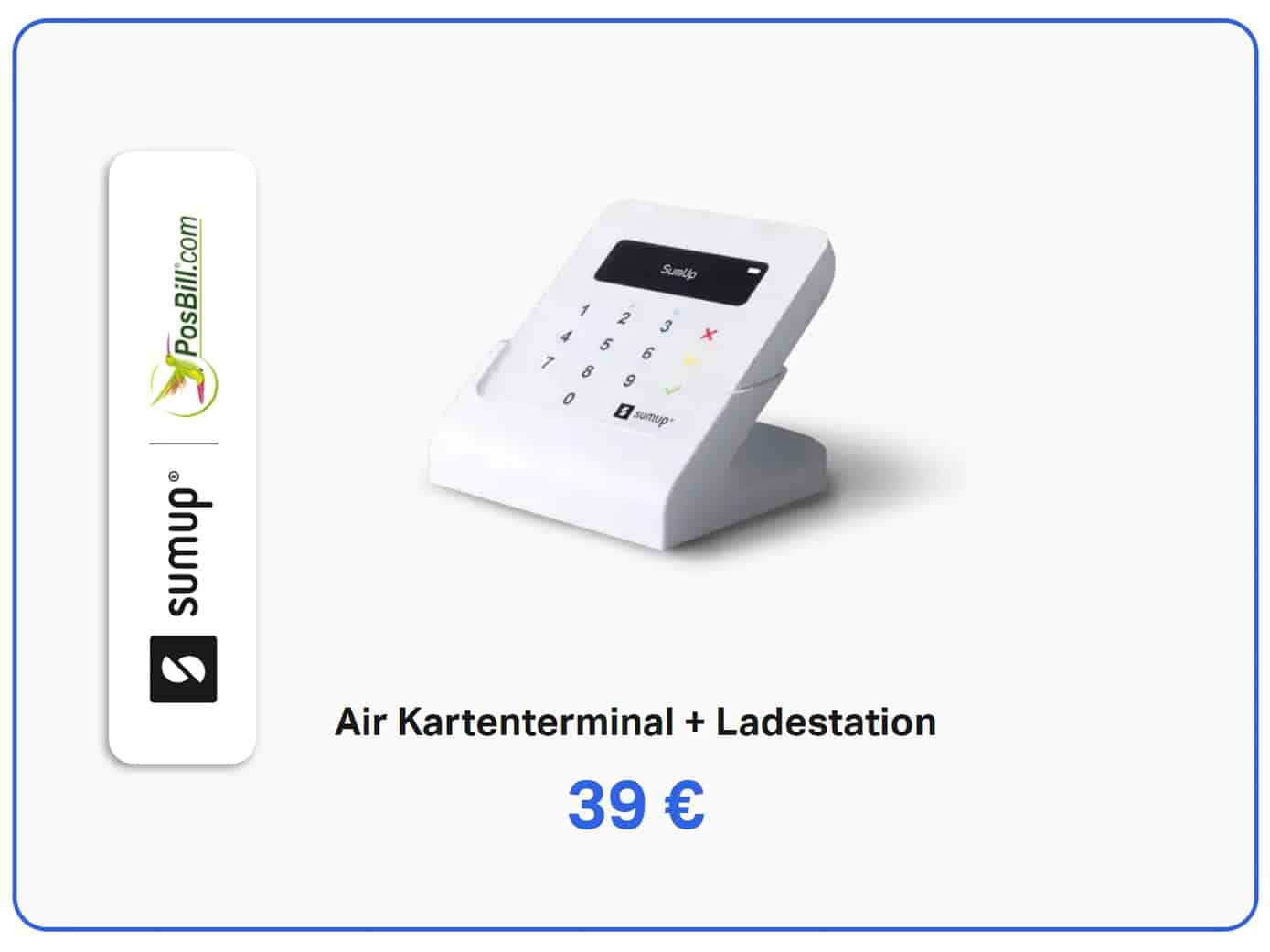 Kartenzahlungstermial von Sumup